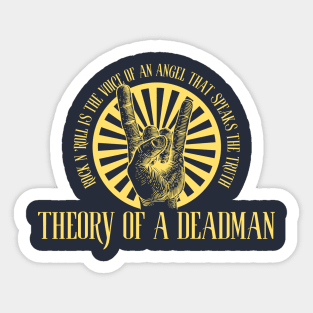 Theory of a deadman Sticker